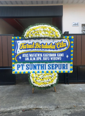 Papan Bunga Duka di Prapatan